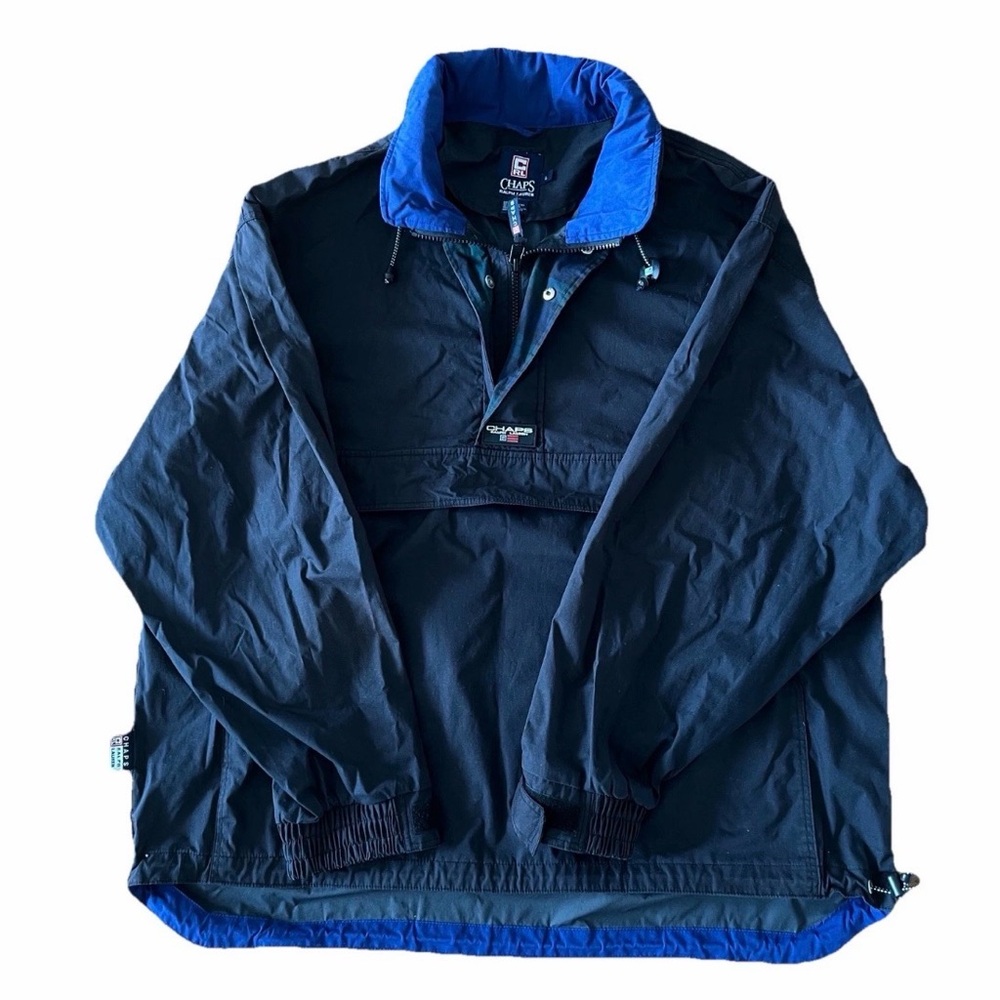 Vintage Chaps Ralph Lauren Jacket Mens Large Rain Hooded